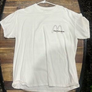 Travis Scott McDonalds vintage action tee.
